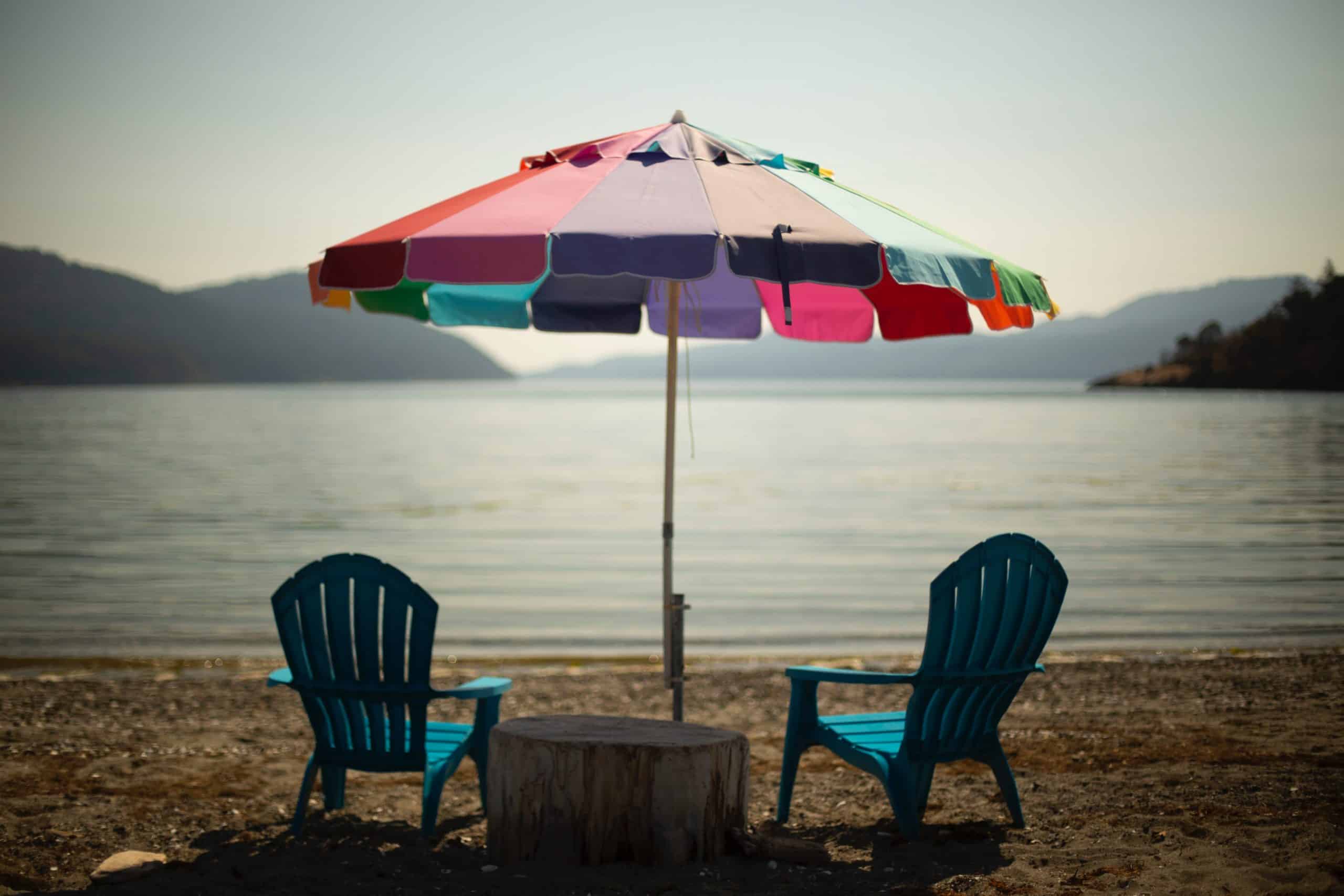 Campingferie, sommer og sol
