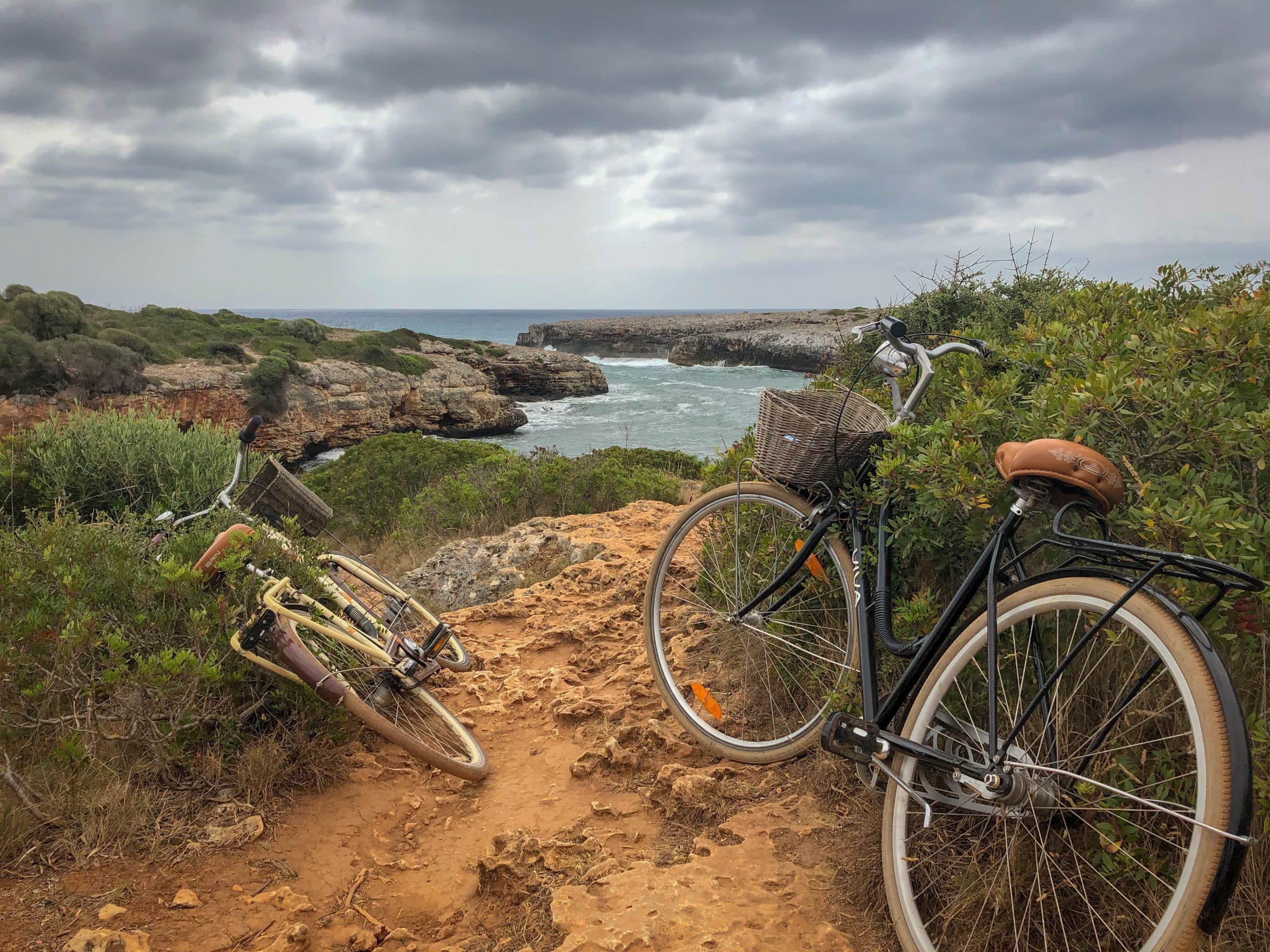 bikes at beach